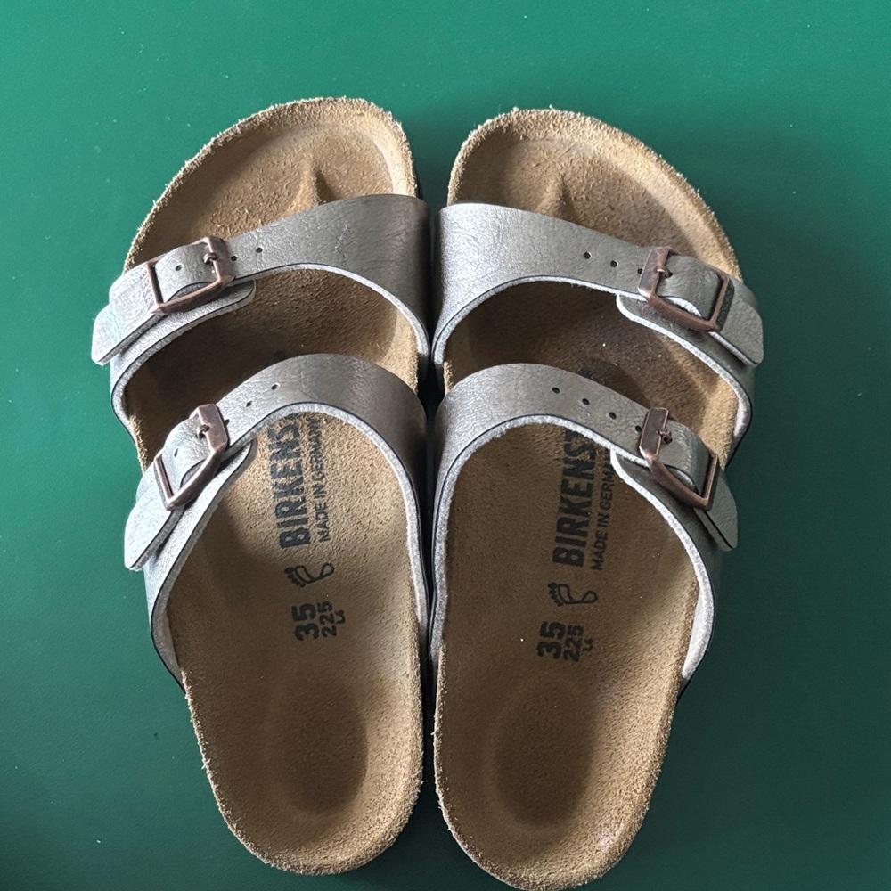 Birkenstock Kids Metallic Sandals